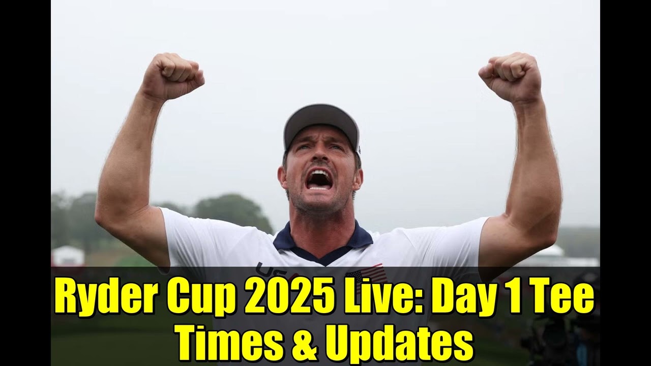 Кубок Райдера 2025 в прямом эфире: время начала и обновления первого дня