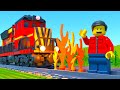 LEGO Train Gym Fail