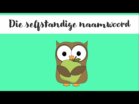 Video: Wat is die selfstandige naamwoord van afdoende?