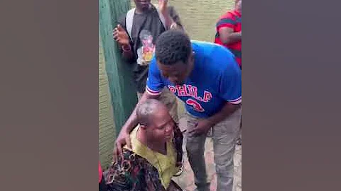 Moment Actress Toyin Abraham Kneel Down For Actor Muyiwa Ademola And Received Prayers From Him