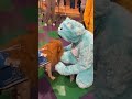 May we present: Luke Evangelista dressed as a Care Bear petting a dog dressed as a lion #nhl