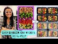 Easy chicken and veggies meal prep