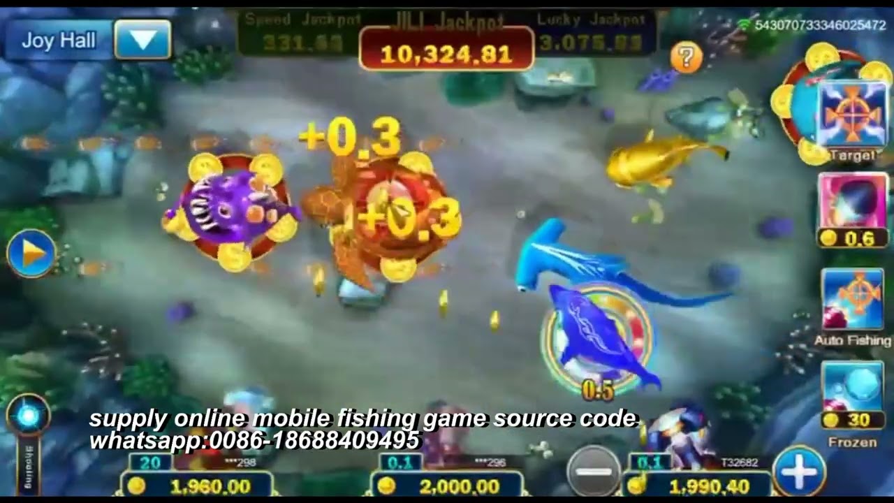 Supply Online Mobile Fishing Game Apps game source code Like Fire Kirin,Game Vault,Milkyway,OrionSta