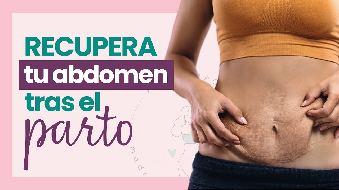 Ejercicios para RECUPERAR TU ABDOMEN tras el parto (de forma