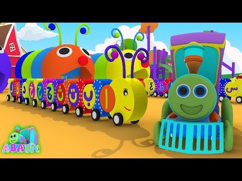 Arabic Alphabet Caterpillar Train Toy Baby for Children and Kids | Abata