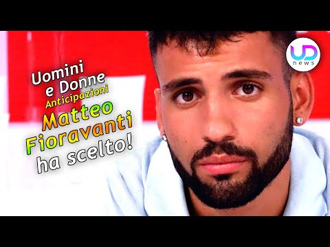 Uomini E Donne: Ecco Chi Ha Scelto Matteo Fioravanti! Petali Rossi Anche Per Gli Over!