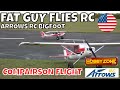 Arrows rc bigfoot comparison flight by fat guy flies rc