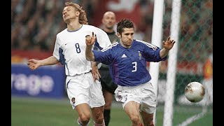 Франция - Россия 1999 год. Отборочный матч Евро-2000. (HD качество)