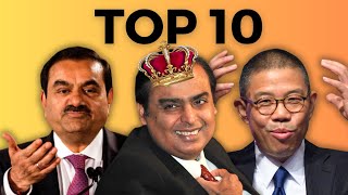 Top 10 RICHEST People in ASIA 2024!