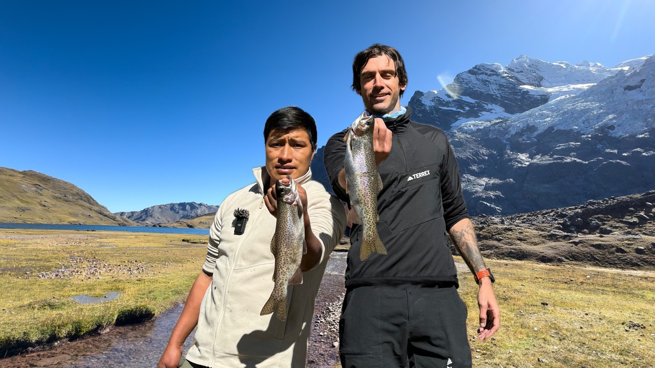 RECETA EXTREMA BAJO CERO, en la montaña mas alta