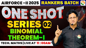Maths One Shot Series -02 | Airforce Complete Maths | Airforce Maths Classes | Airforce Exam 2024