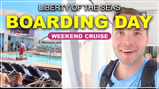 This Embarkation Day Did NOT Go As Planned! | Liberty of the Seas Cruise Vlog Ep. 1