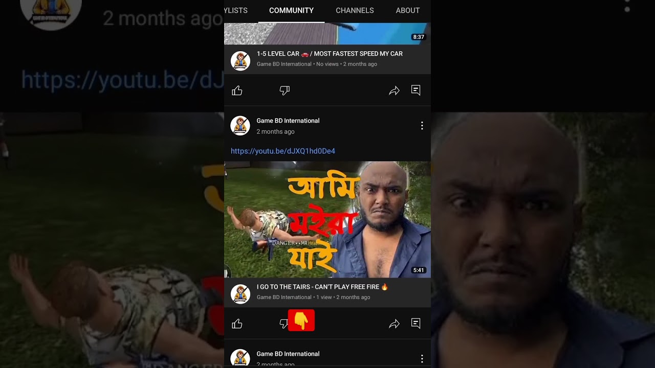 Game BD International Community Videos 