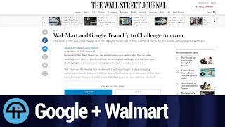 Google & Walmart vs Amazon & Whole Foods