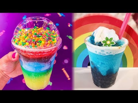 Disney Drops NEW 'Inside Out' Inspired Rainbow SLUSHIES at Pixar Pier