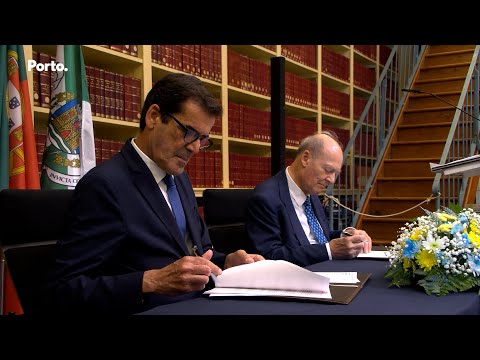 Câmara do Porto e Fundação Aga Khan assinam protocolo de cooperação na área da educação.