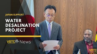 Japan support - VT17M in Toman Island Water Desalination Project | VBTC News
