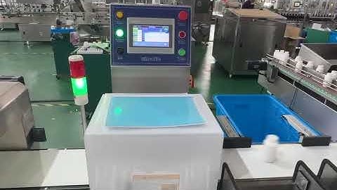 SINOPED High speed bottling line, capsule filling line, 32 lanes counting line, camera sensor