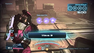 Mass effect 3 multiplayer - Turian Havoc soldier gameplay