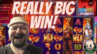 Zeus Vs Hades Gods Of War!! Really Big Slot Win!!