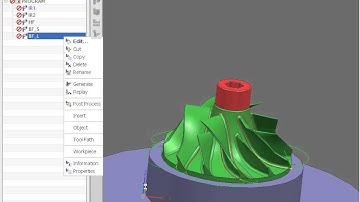 GEOPLM Siemens PLM NX CAM video Machining simulation