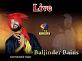 Live stage baljinder bains  rahon road  nawanshahr   date 1252024 live 9xpunjab