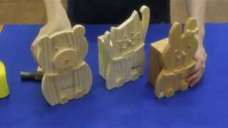 うさぎ型貯金箱キット-おおさか河内材- - kinkonkan-木根館-オンライン