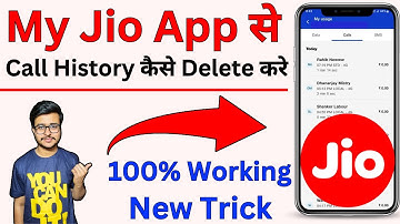 Jio Call History Kaise Delete Kare | Delete my jio call history