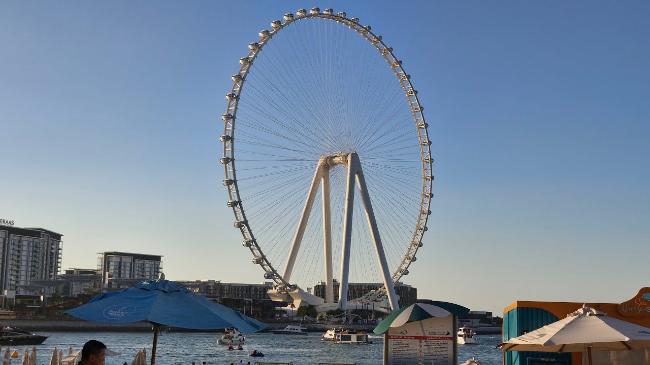 AIN DUBAI, JBR , BLUEWATERS DUBAI, UAE