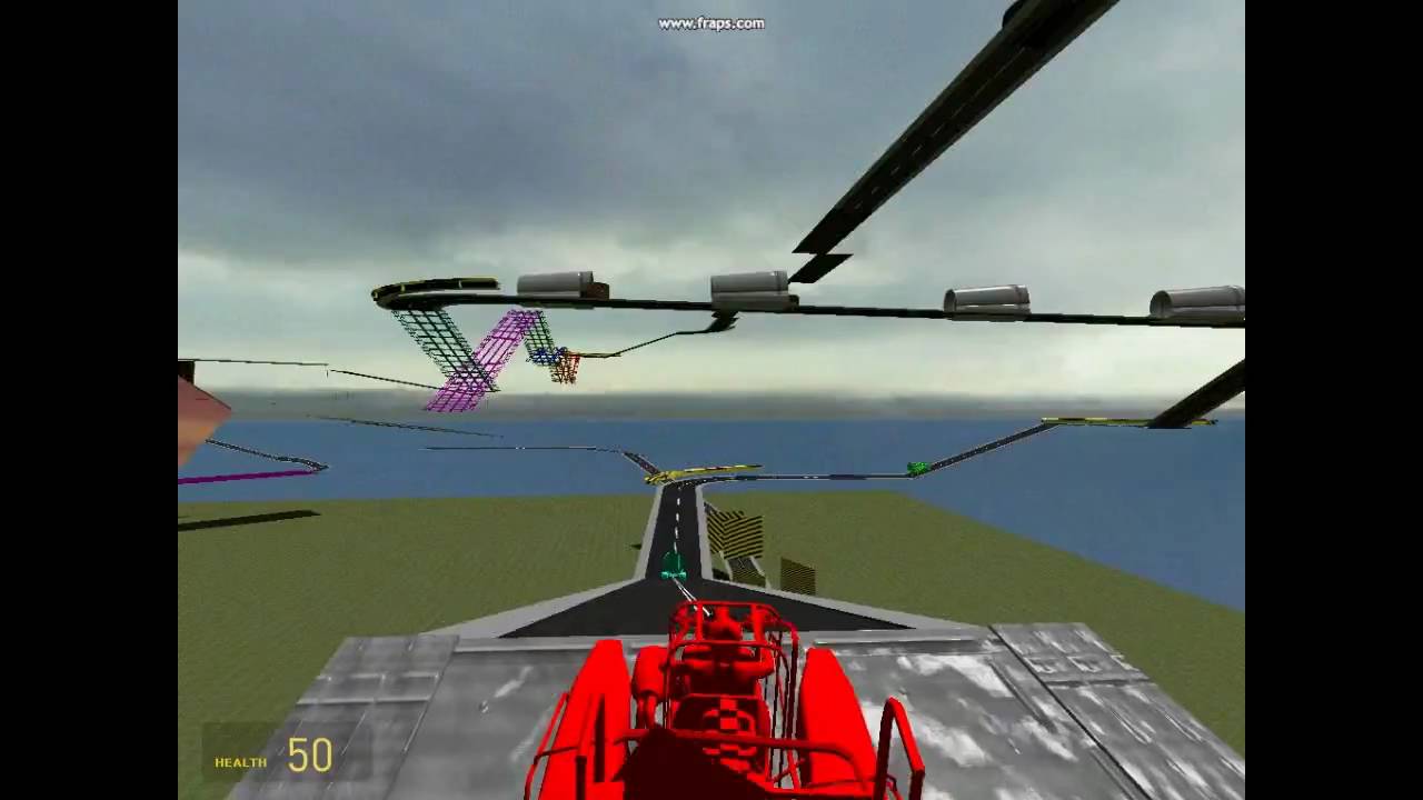 Gmod Race: Track 2  - Tough Beginnings