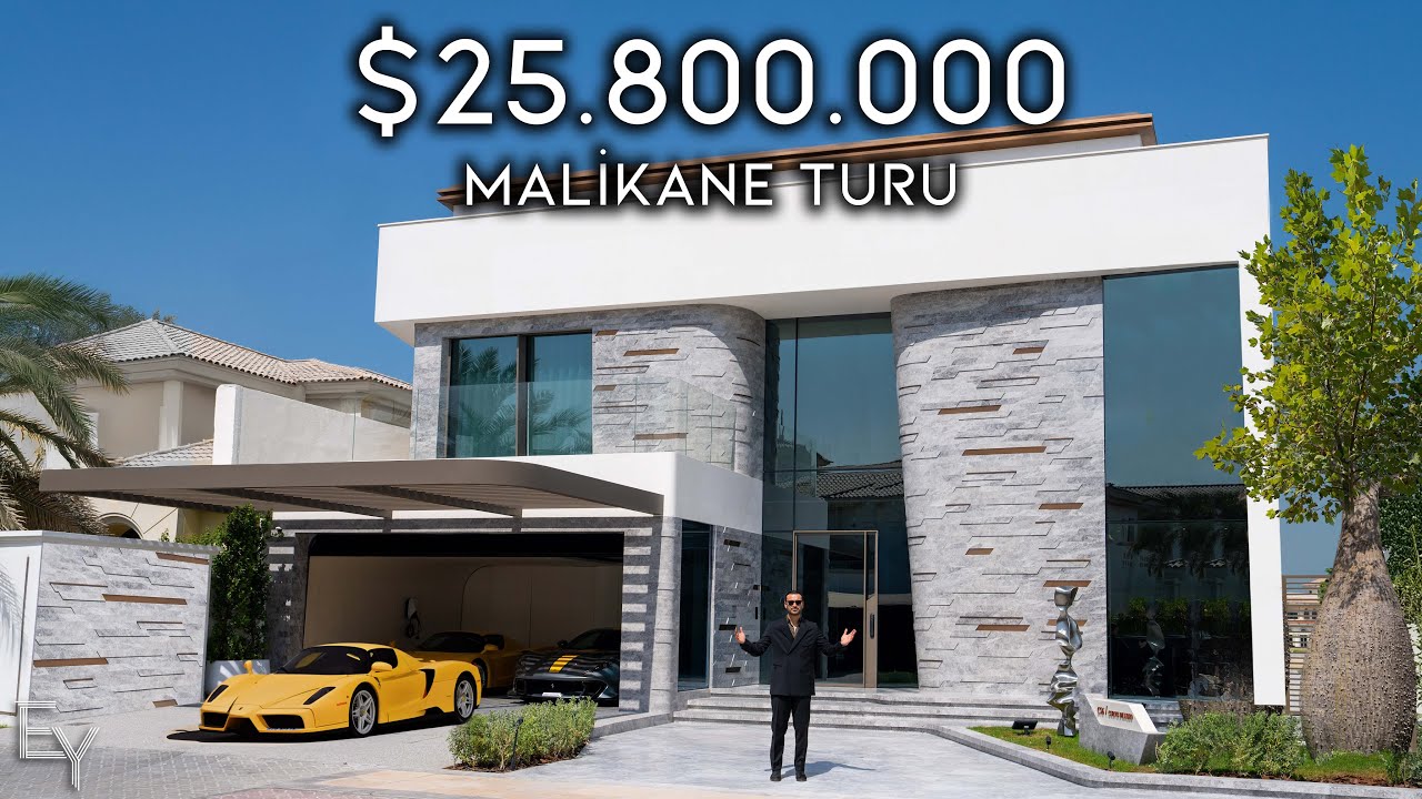 Dubai’de Ferrari Tasarımcısının Dizayn Ettiği $25.800.000’lık Evi Turladık!