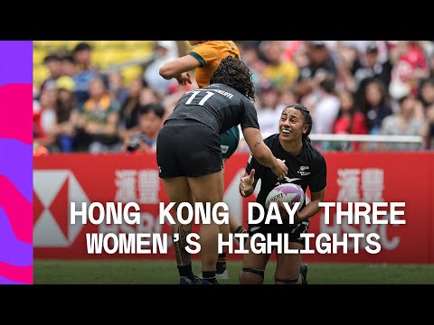 New Zealand crowned BACK-TO-BACK champions | Cathay/HSBC Sevens Day Three Women's Highlights