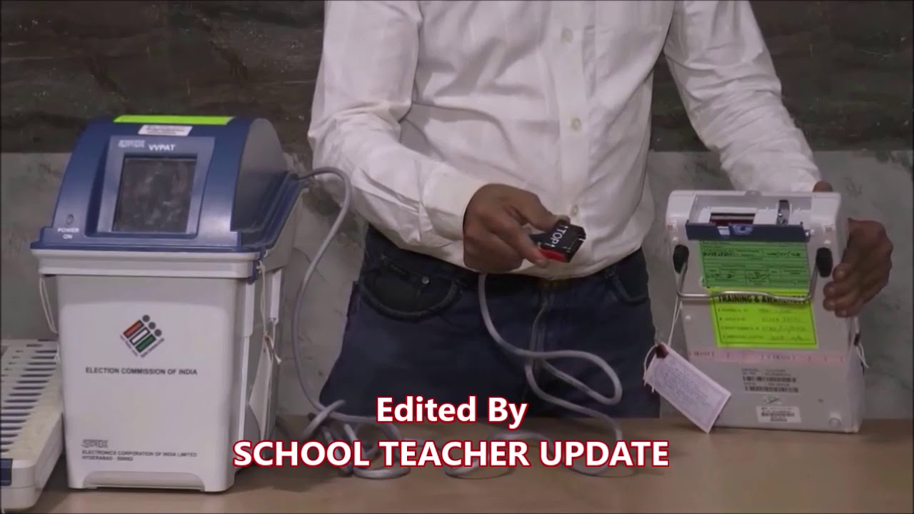 BU, CU ও  VVPAT connect করা (বাংলায়) - Connecting BU, CU and VVPAT (In Bengali)