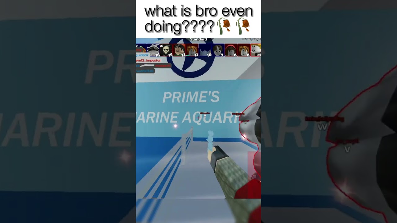 What is bro even doing???? | Roblox Arsenal Gameplay 