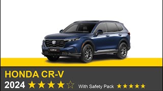 Euro NCAP Crash & Safety Tests of Honda CR-V 2024