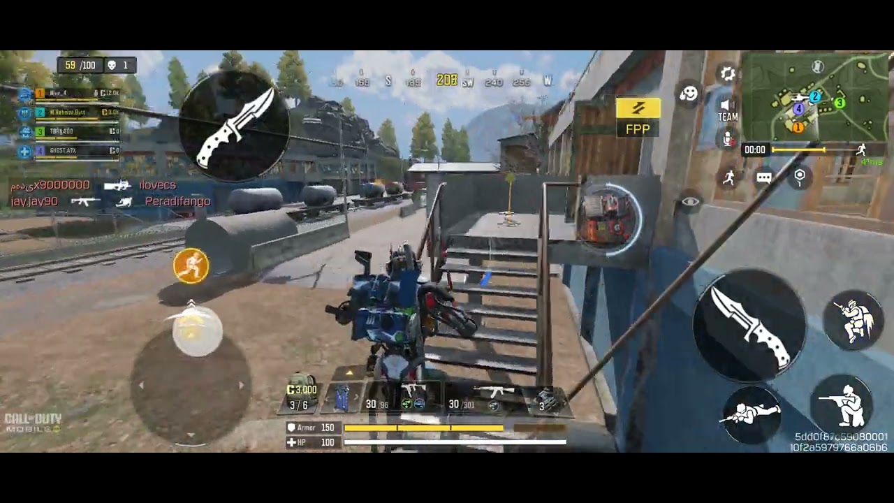 Game loss Reason pings High