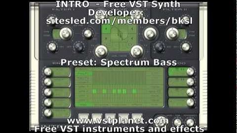 INTRO - Free VST synth - vstplanet.com