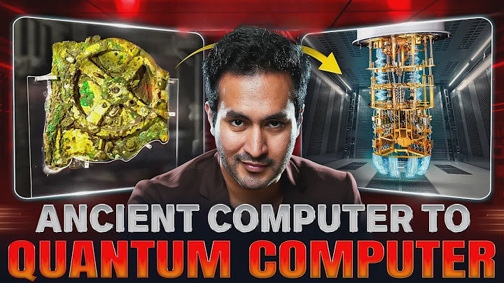 First Computer to Quantum Computers - Entire Evolution Explained