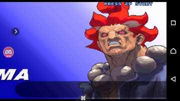 Playing Street Fighter: 3rd Strike on Android Phone