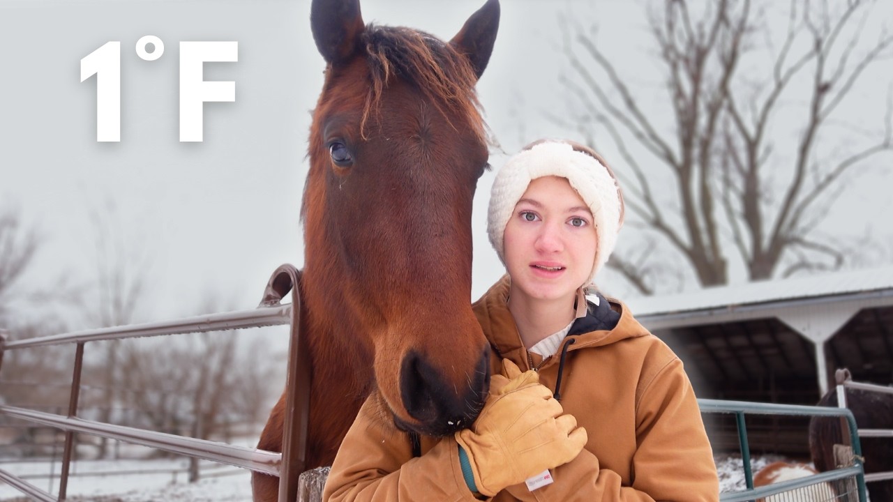 Surviving Winter on a Farm | Teen Farming