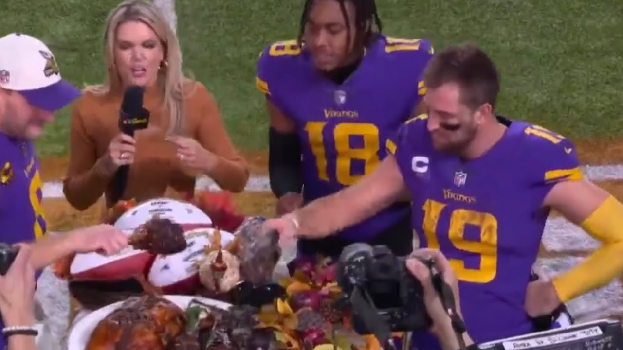 kirk-cousins-justin-jefferson-adam-thielen-nbc-postgame-interview