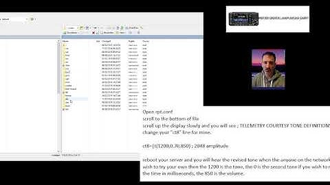 Allstar node - Change audio tones -volume etc