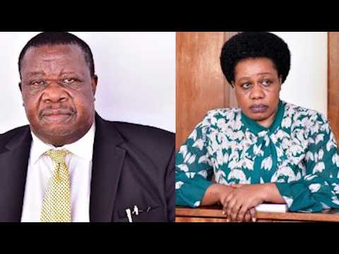 Gen Kahinda Otafire and Sarah Bireete share theire tough words about the Rule of Law in Uganda