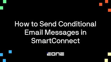 How to Send Conditional Email Messages in SmartConnect