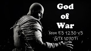 Гейминг на вёдрах #3: God of War (PC) Xeon E3-1230 v3 1070Ti - 1080p Ultra +, DLSS / FSR OFF.