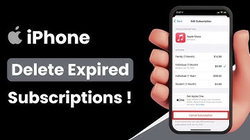 How to Delete Expired Subscriptions on iPhone !
