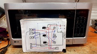 Diagrama electrico de microondas LG ( 3 relay y 3 swits y uno de esos es de  3 pines) koky - YouTube