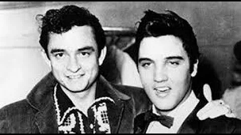 Johnny Cash and Elvis Presley Impersonate Each Other