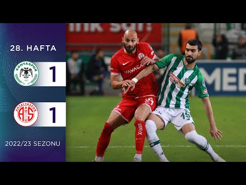 A. Konyaspor (1-1) FTA Antalyaspor | 28. Hafta - 2022/23