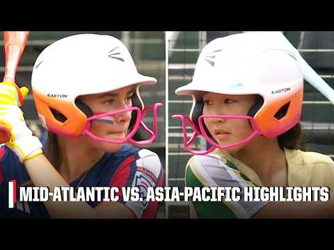 Mid-Atlantic vs. Asia-Pacific 🥎 | Little League Softball World Series | Full Game Highlights